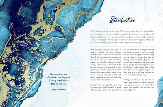 Everyday Calm: A Journal l