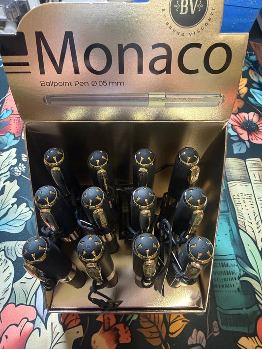 Black - Monaco 0.5 Ballpoint Pen