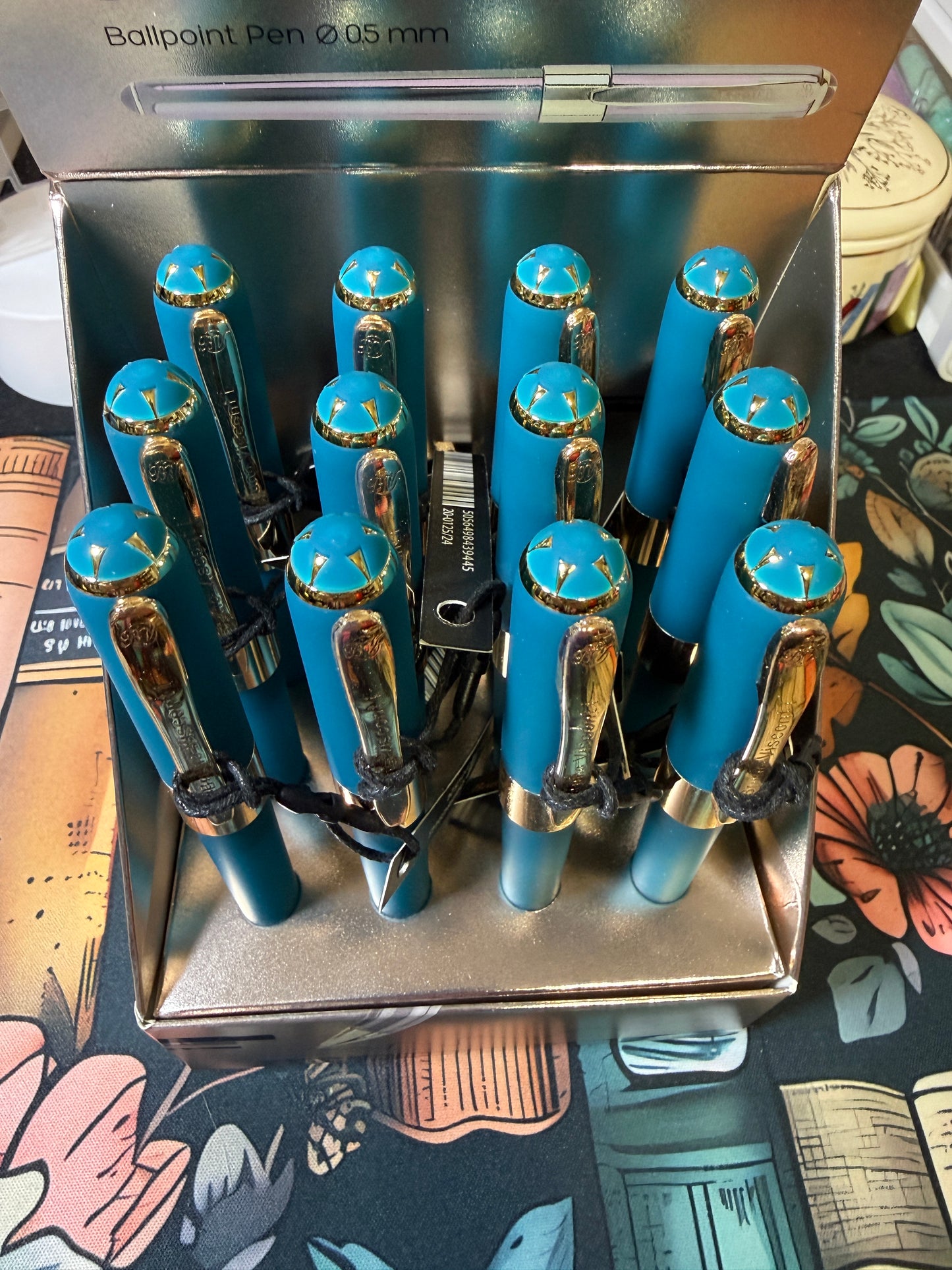 Teal - Monaco 0.5 Ballpoint Pen